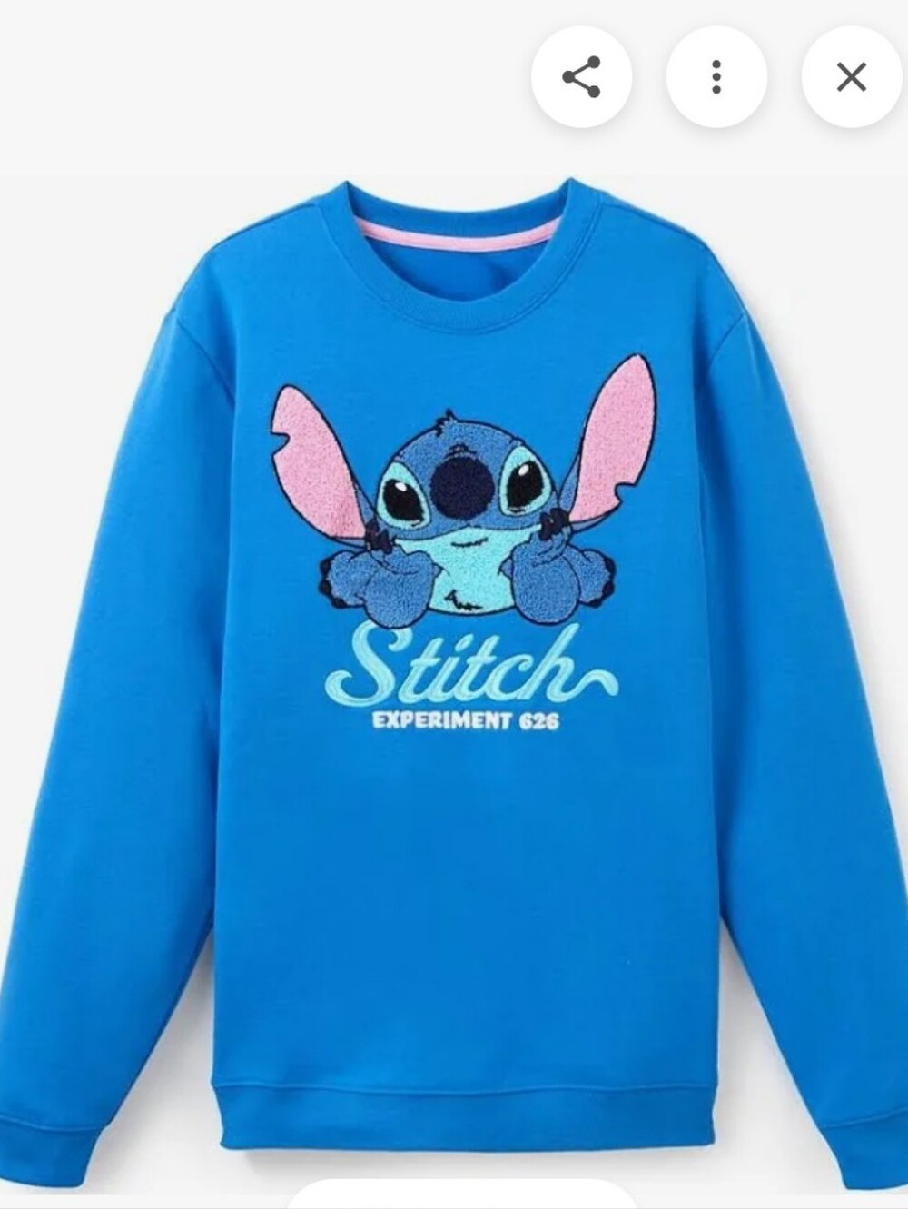 Disney LILO & Stitch Stitch Sweatshirt Women's